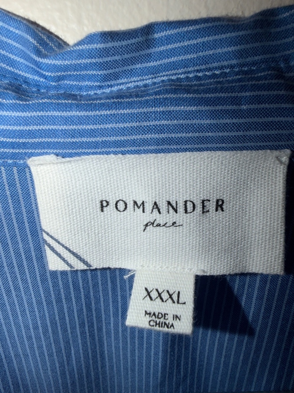POMANDER PLACE Whipstitch Blue Stripe Mabel Maxi Dress Size XXXL - Picture 7 of 9